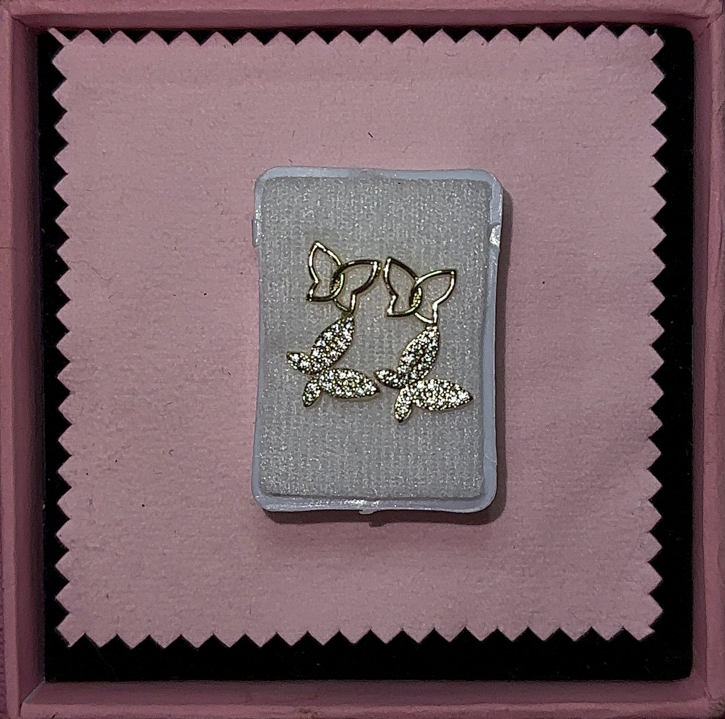 Double Butterfly Earrings